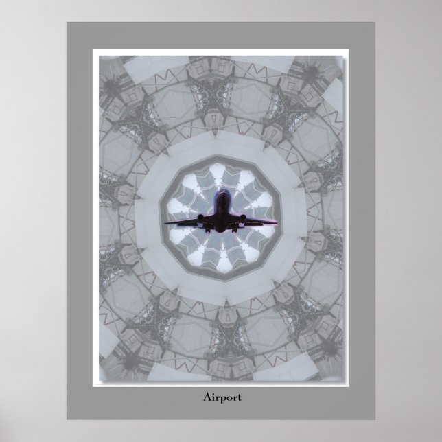 Poster Aéroport (Devant)