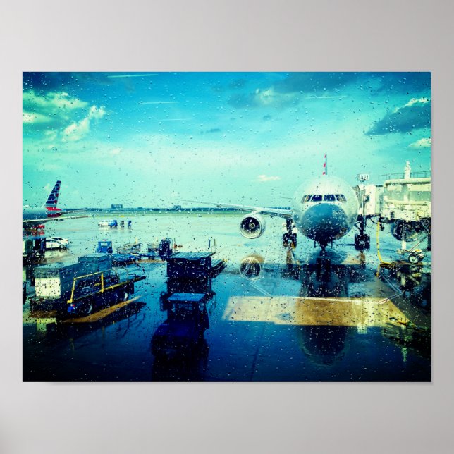 Poster Aéroport de Rain (Devant)