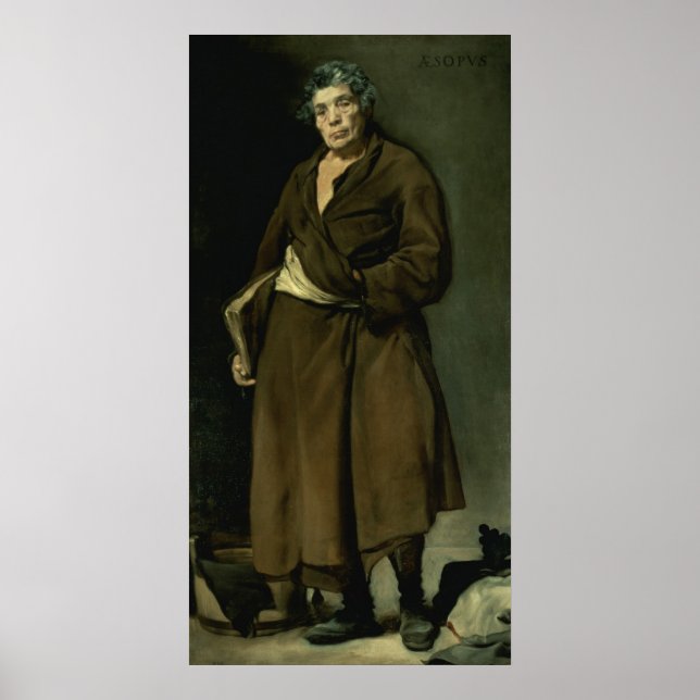 Poster Aesop, 1640 (Devant)