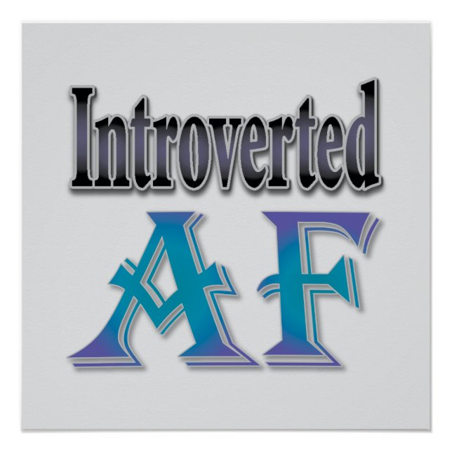 Poster AF introduite (Devant)