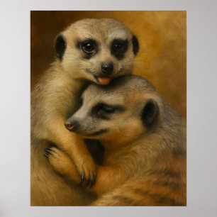 Poster Affection de Meerkat