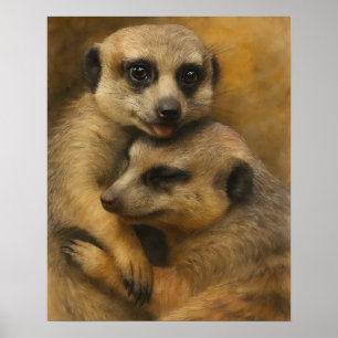 Poster Affection de Meerkat