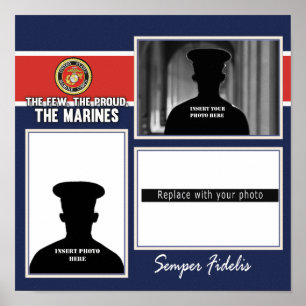 Poster Affichage photo du Corps des Marines