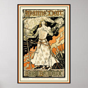Poster Affiche/copie : Jeanne D'Arc, Sarah Bernhardt