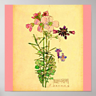 Poster Affiche-Cru-Charles Rennie Mackintosh 29
