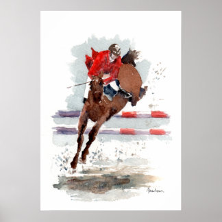 Poster Affiche/impression 'Clear Round'