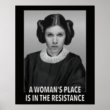 (affiche) La place d'une femme est dans la résista