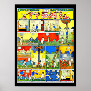 Poster Affiche-Vintage Comic-Little Nemo 20