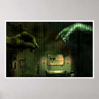 Poster Afficher non réalité