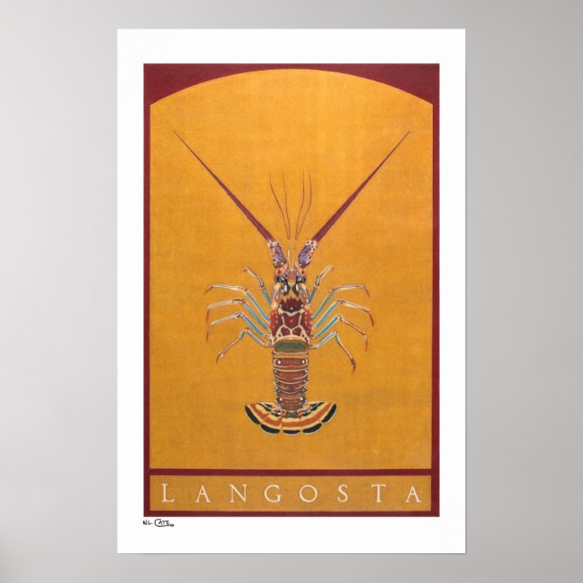 Poster Affiches, imprimés et cadres Langosta (Devant)