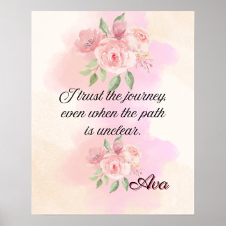 Poster Affirmation Faith: