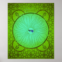 Poster Affirmation Mandala