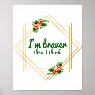 Poster affirmations positives pour la vie