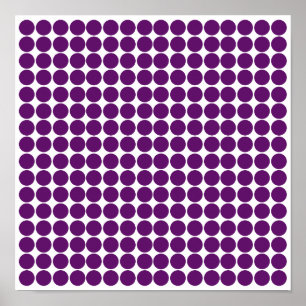 Poster African Brown Safari Dot