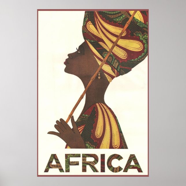 Poster Afrique (Devant)