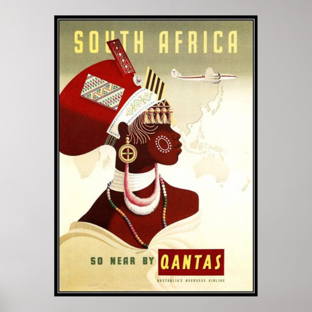 Poster Afrique du Sud (Devant)