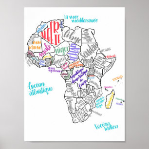 Poster Afrique francophone