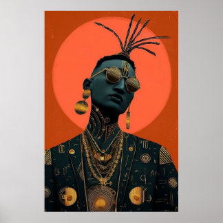 Poster Afro-futuriste 4