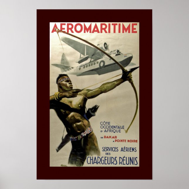 Poster Afromaritime (Devant)