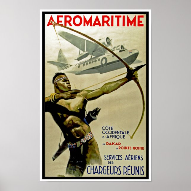 Poster Afromaritime (Devant)