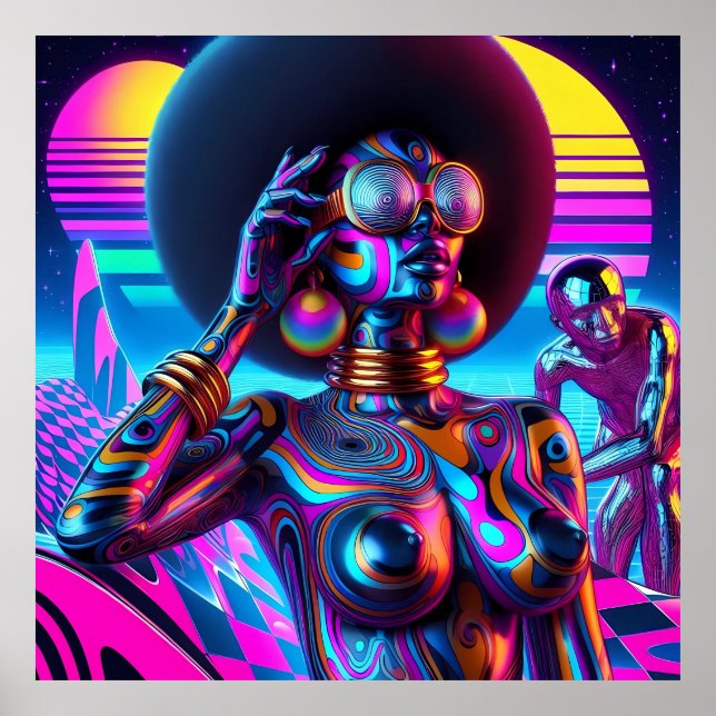 Poster Afrostonic - Ken Gage Art (Devant)