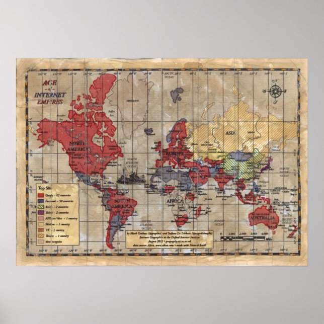 Poster Âge des empires d'Internet (Devant)