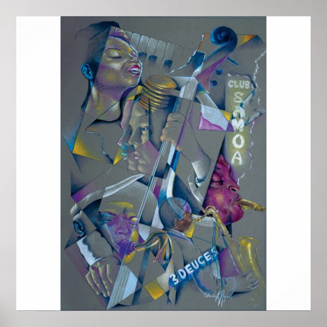 Poster Age d'or du jazz (Devant)