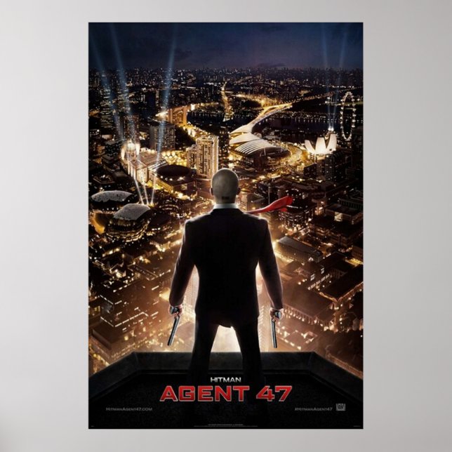 Poster Agent Hitman 47 (Devant)