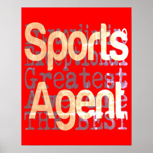 Poster Agent sportif Extraordinaire