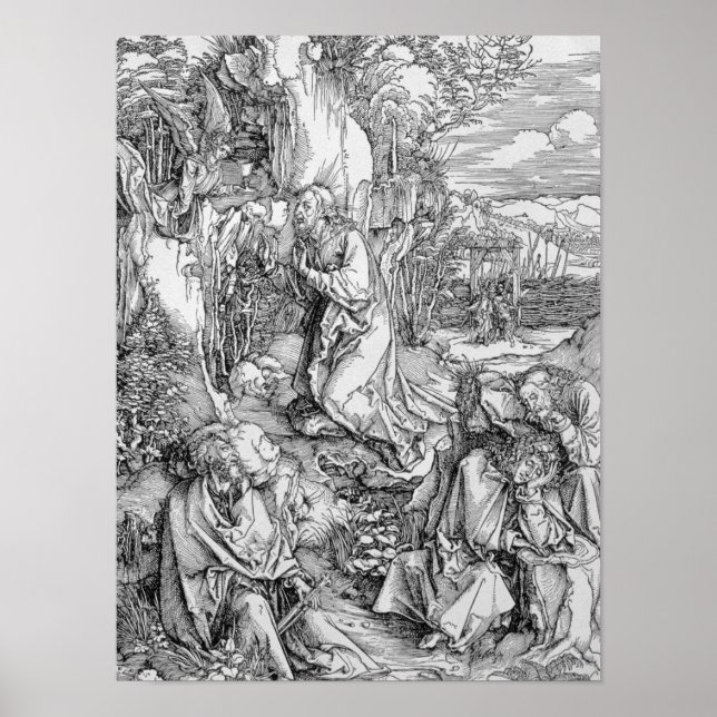 Poster Agony in the garden (Devant)