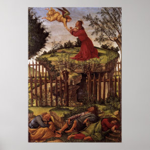 Poster Agony in the Garden - Botticelli - c1500