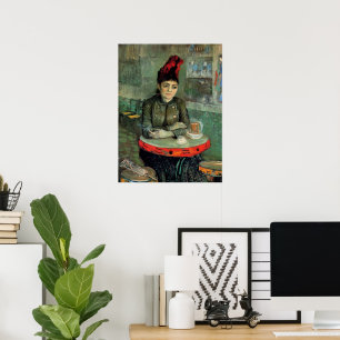 Poster Agostina Segatori, Café du Tambourin par Van Gogh