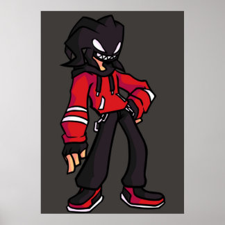 Poster Agoti FNF Vendredi soir Funkin