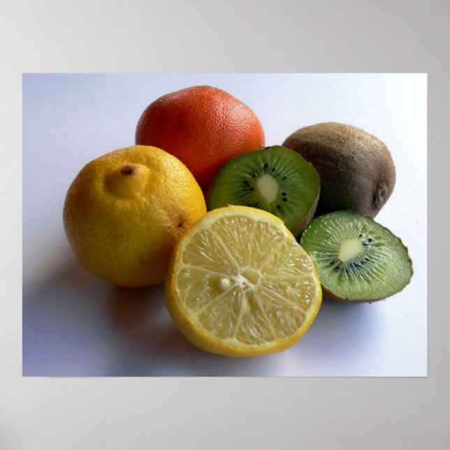 Poster Agrumes (Devant)