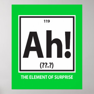 Poster Ah ! L'élément surprise
