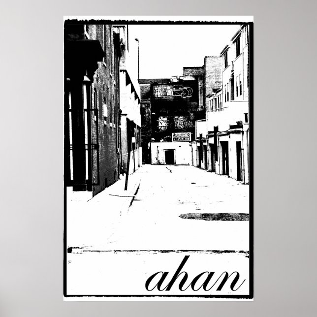 Poster Ahan Alley (Devant)