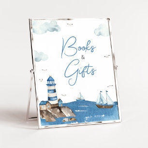 Poster Ahoy It’s A Boy Livres et cadeaux nautiques