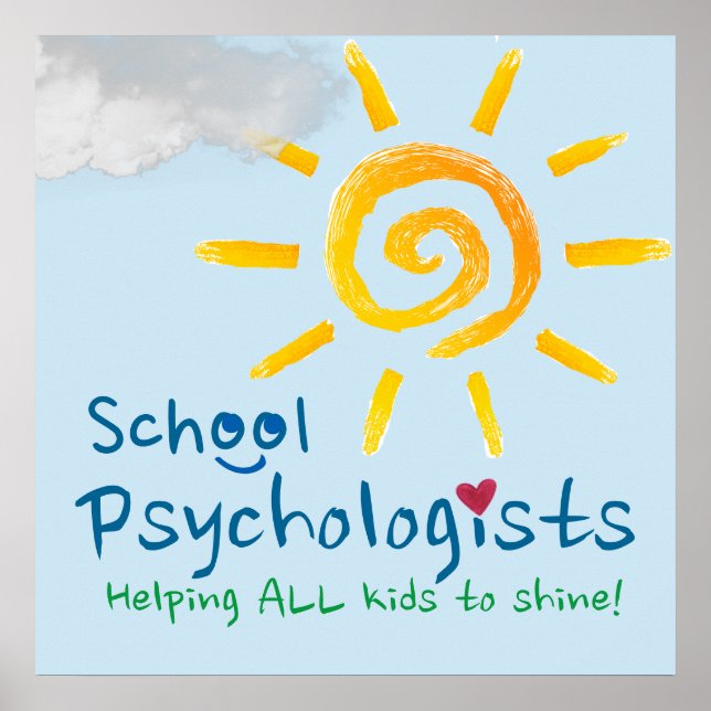Poster Aider tous les enfants à briller l'affiche de psyc (Devant)