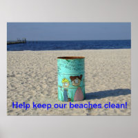 Aidez à garder nos plages propres !