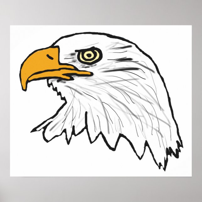 Poster Aigle (Devant)