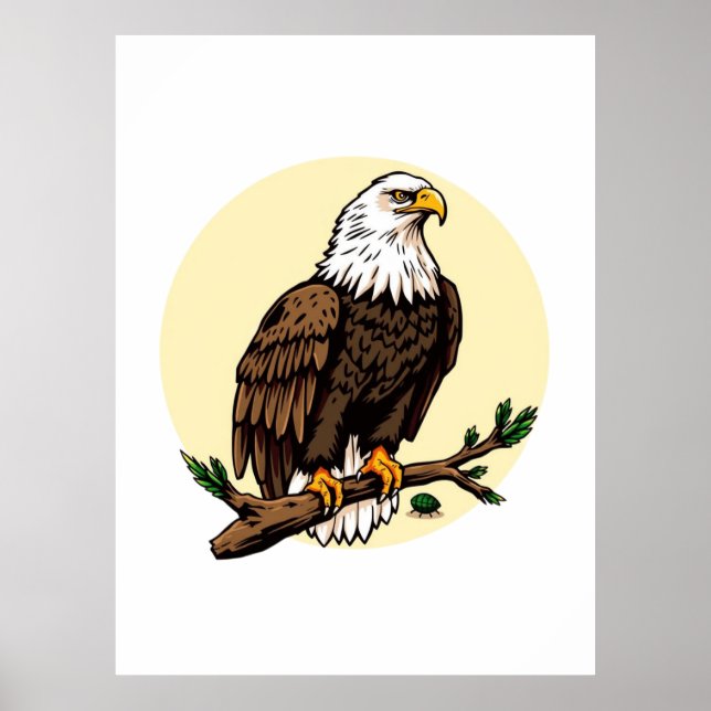 Poster Aigle (Devant)