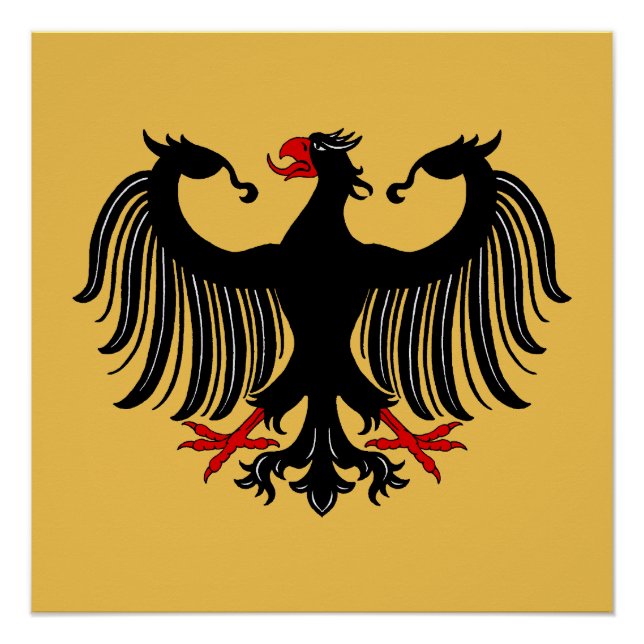 Poster Aigle allemand (Devant)