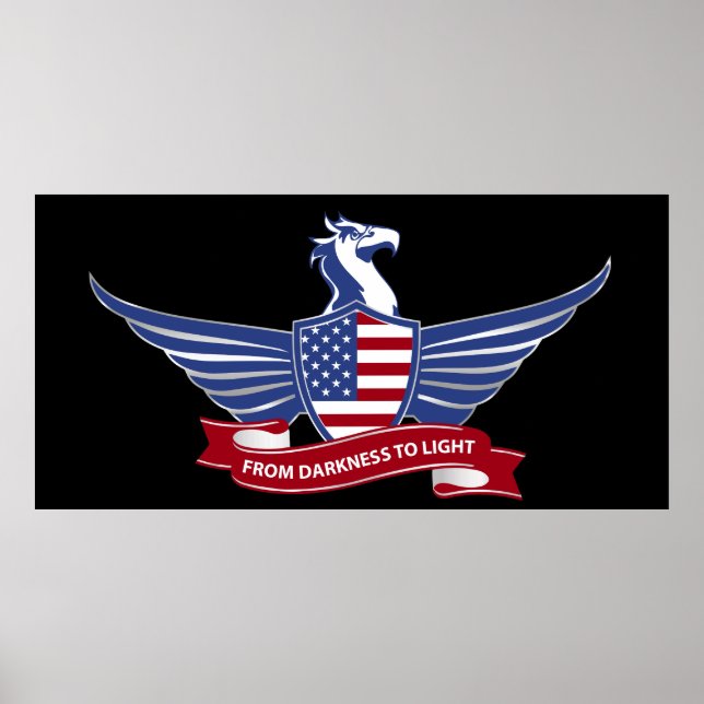 Poster aigle américain (Devant)