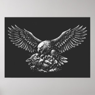Poster Aigle de Cendres par BurnsInHell