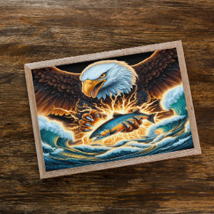 Poster Aigle Majestueux Capturant Des Prey