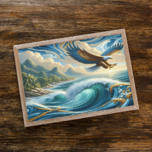 Poster Aigle Majestueux de la Liberté