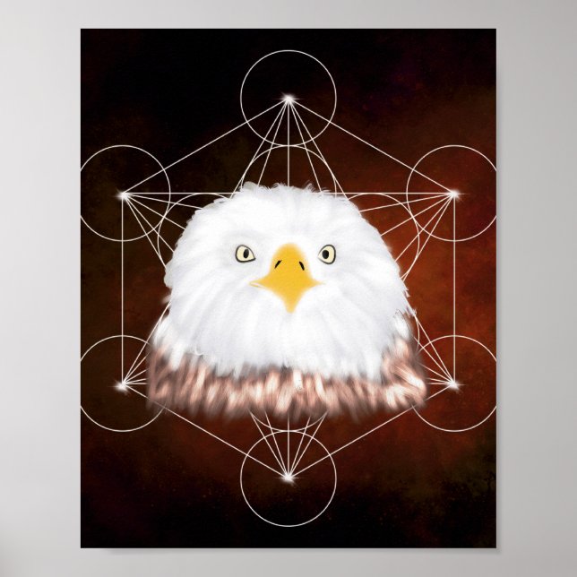 Poster aigle metatron (Devant)