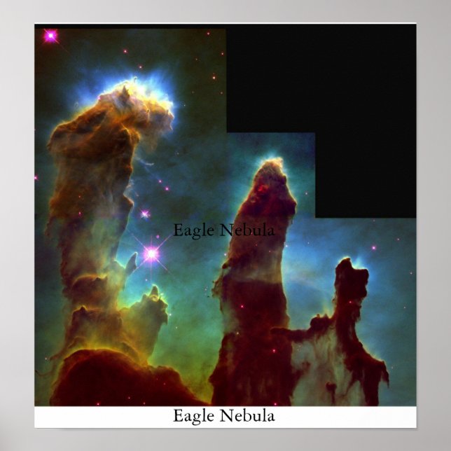 Poster Aigle Nebula (Devant)