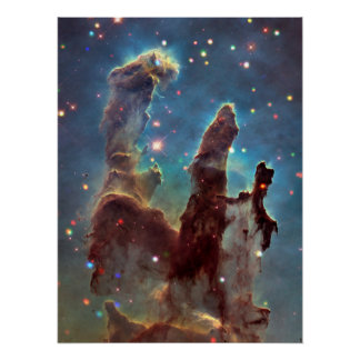 Poster Aigle Nebula 'Piliers de la Création' - NGC 6611