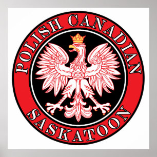 Poster Aigle polonais de Saskatoon
